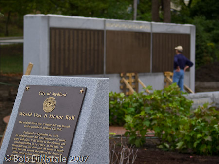 City worker reflects while preparing for Memorial dedication
