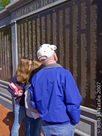 Original World War II Monument, dedicated 2005