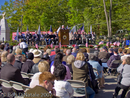 Mayor Michael J. McGlynn Dedicates Monuments