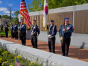 Unveiling of Korean Monument by the Mass Korean War Veterans Honor Guard Unit