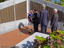 Senator Kerry & Mayor McGlynn place wreath at Vietnam Memorial