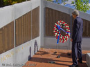 Senator Kerry (Vietnam Veteran) at Vietnam Memorial